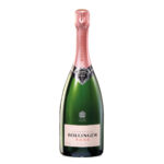 bottiglia di champagne bollinger brut rose