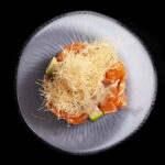 Tartare di salmone a dadini