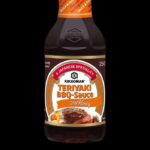 bottiglia con salsa Teriyaki kikkoman al gusto miele da 250 ml.