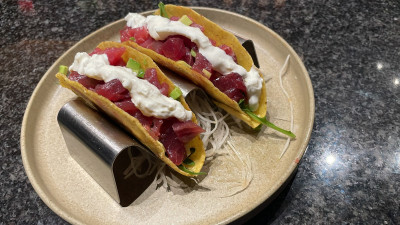 Tacos maguro yamakake - 2 pz