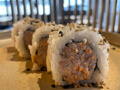 Philadelphia maki salmone cotto e sesamo