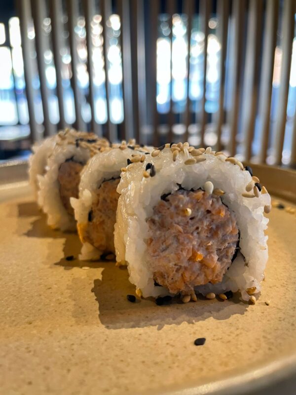 Philadelphia maki salmone cotto e sesamo