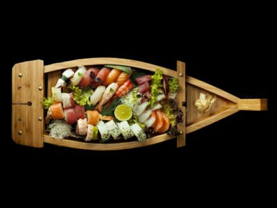 barca di sushi formato famiglia