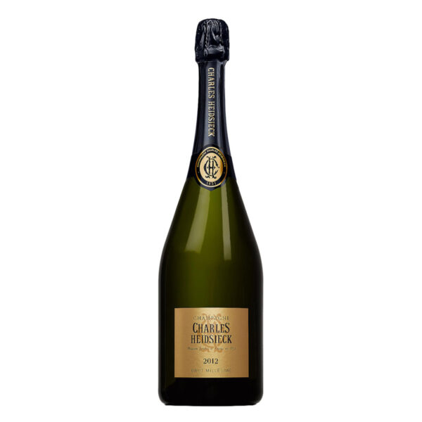 bottiglia di champagne charles heidsieck vintage millesime 2012
