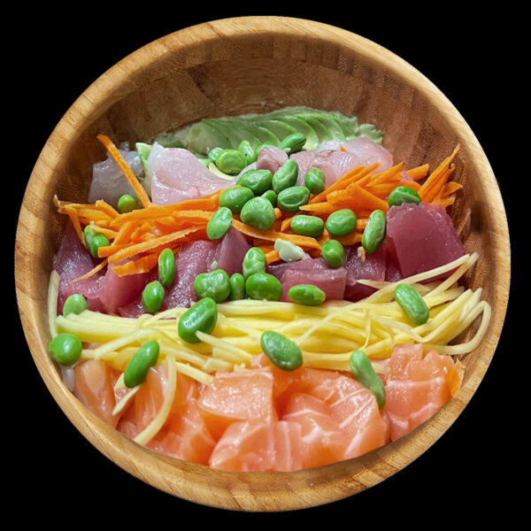 bowl con salmone
