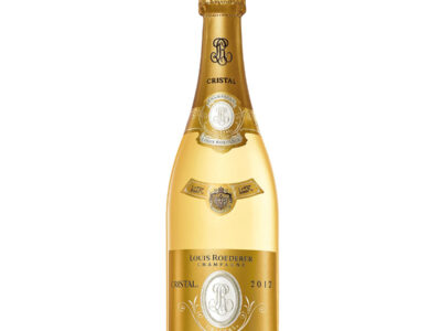bottiglia di champagne louis roederer cristal 2012