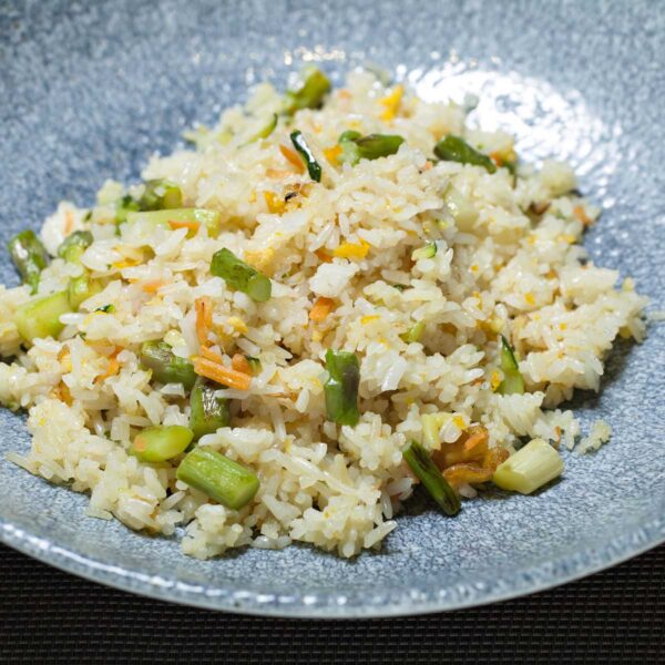 Riso Vegetariano con Asparagi
