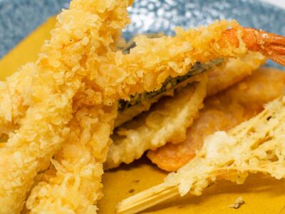 Tempura classica gamberoni e verdure - 8 pz