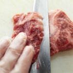 taglio carne giapponese wagyu