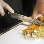 chef taglia sushi