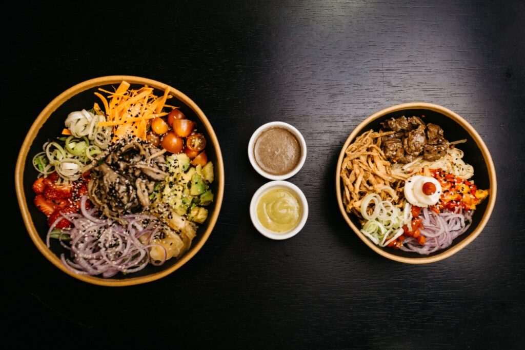 poke bowl vegetariana