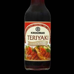 bottiglia con salsa Teriyaki kikkoman da 250 ml.